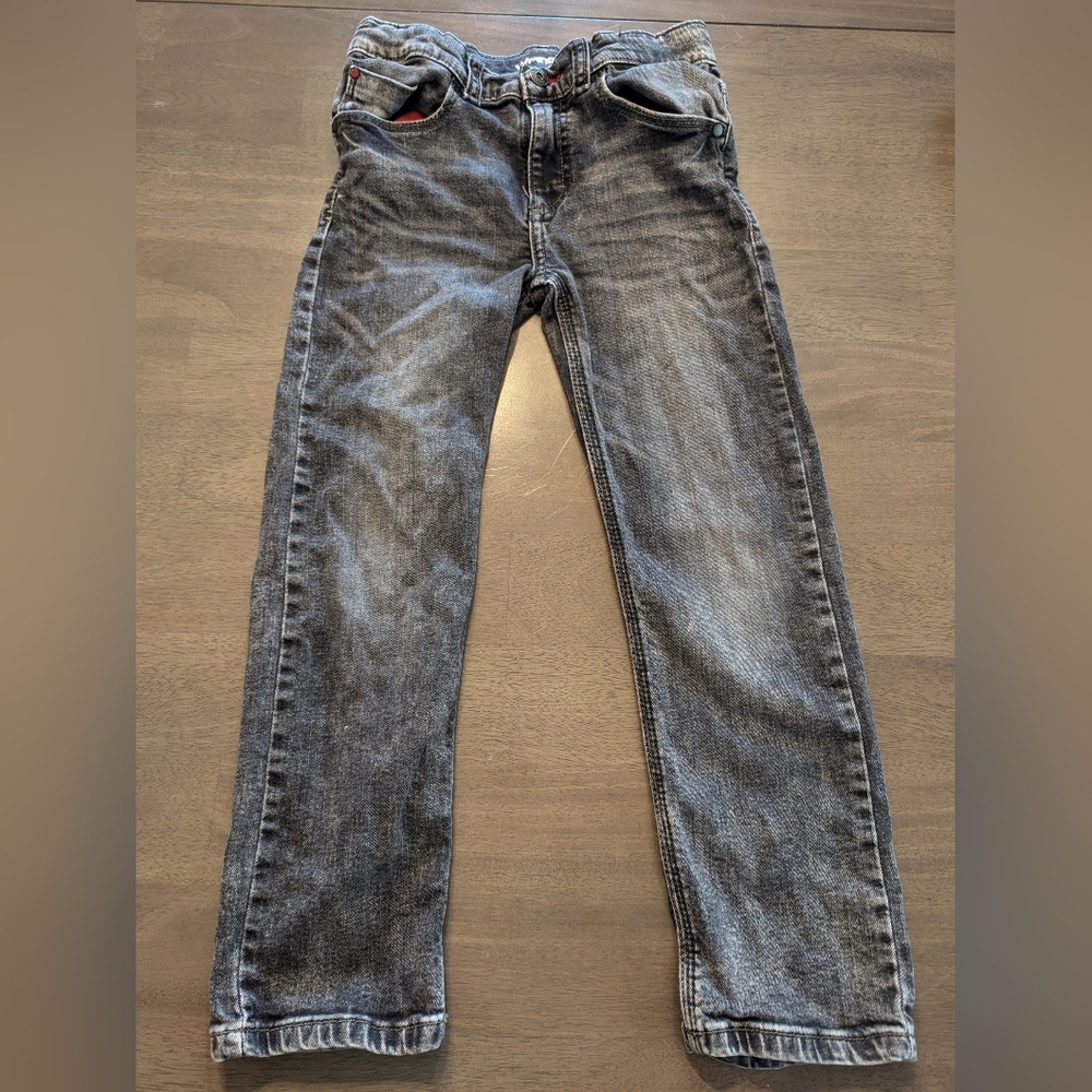 Boys gray slim fit jeans size 8